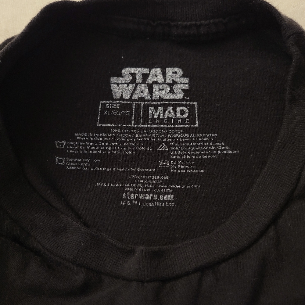 Star Wars Unisex Metal Head R2-D2 Graphic Tee Soft & Stretchy - Picture 4 of 10